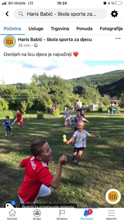 Bungalov Cozy Una Kulen Vakuf Exteriör bild